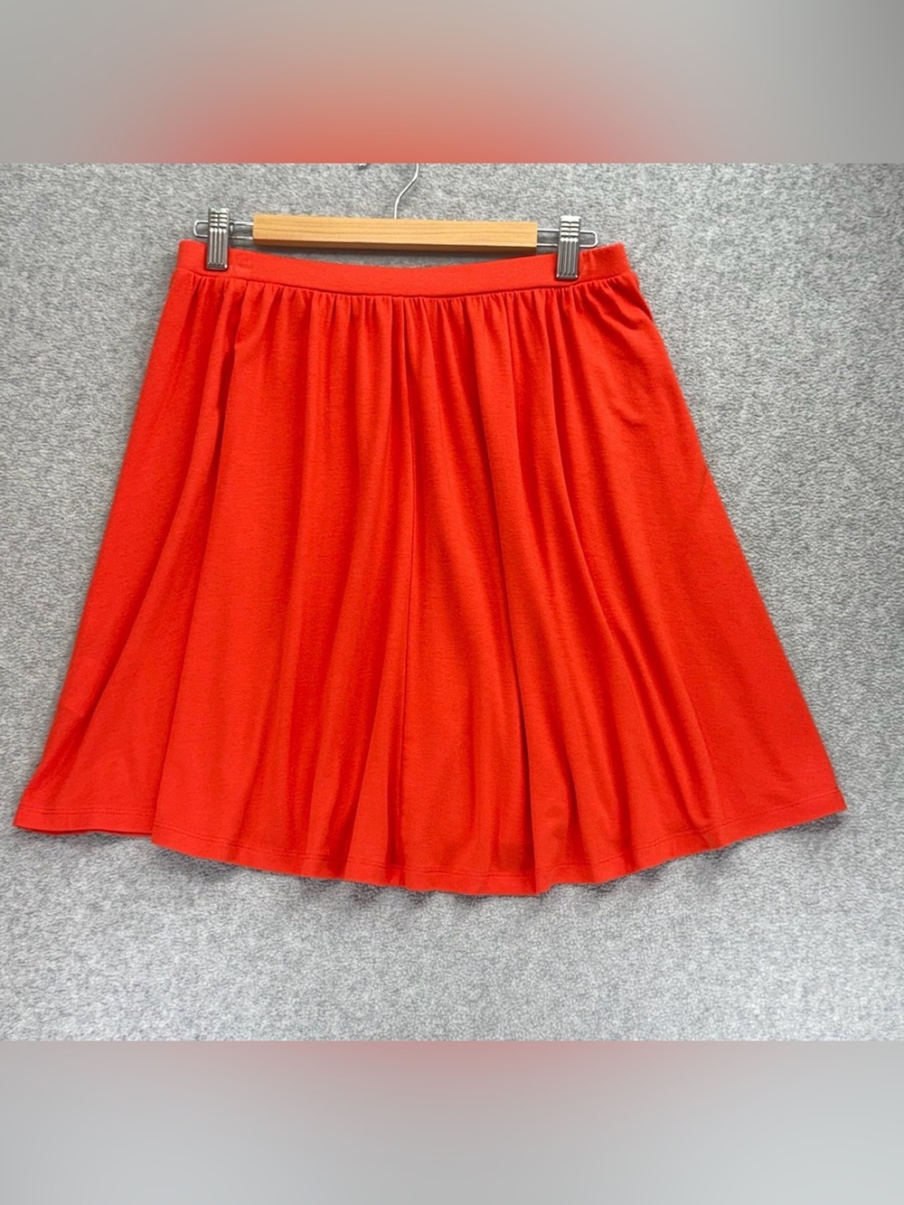 Old Navy Orange Flared Skater Skirt